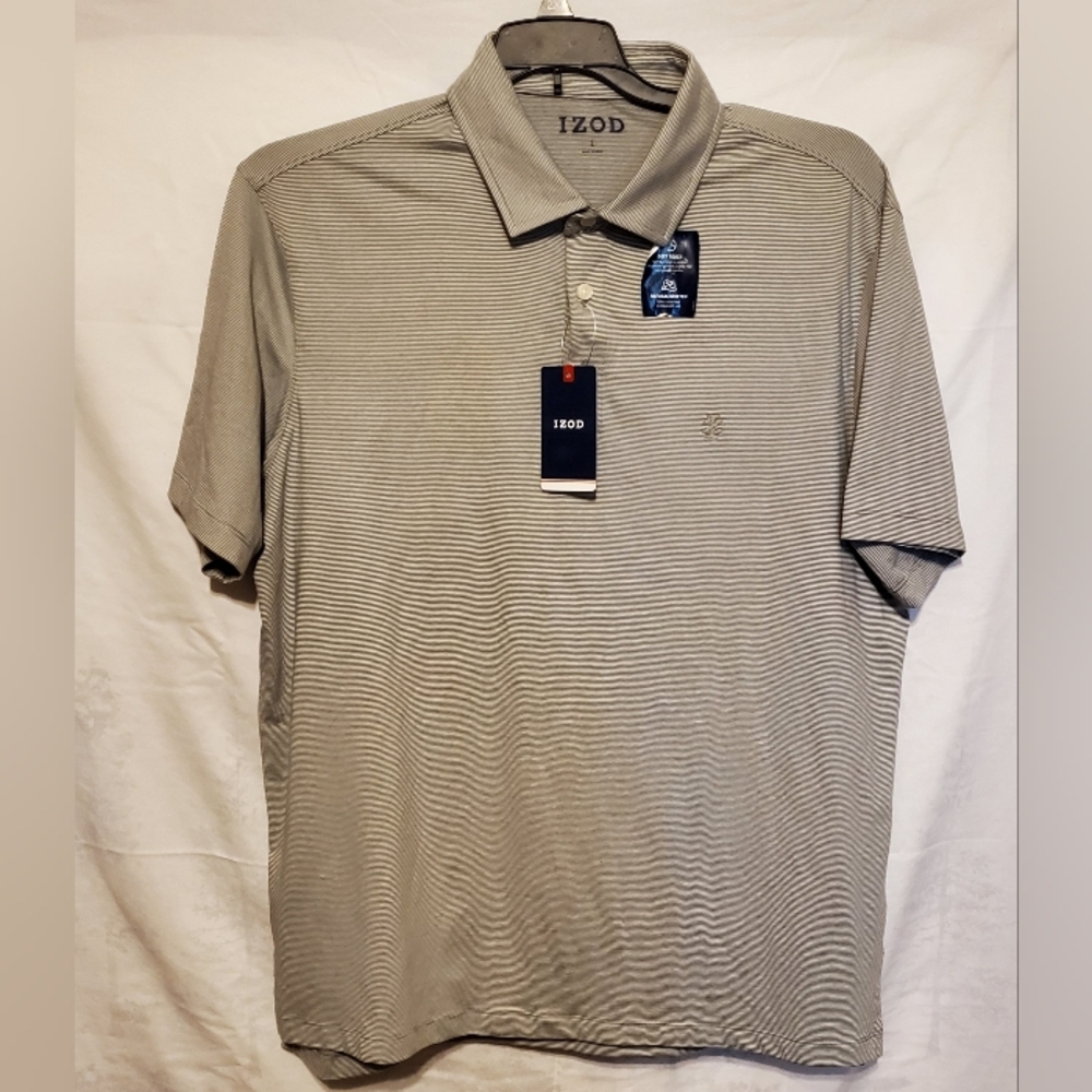 Izod soft touch Casual Polo Shirt with Embroidered Logo